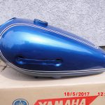 Yamaha RD125 RD200 RD250 Tank Blau 1