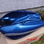 Yamaha RD125 RD200 RD250 Tank Blau 10