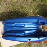 Yamaha RD125 RD200 RD250 Tank Blau 14