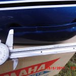 Yamaha RD125 RD200 RD250 Tank Blau 15