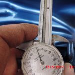 Yamaha RD125 RD200 RD250 Tank Blau 18