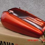 Yamaha RD125 RD200 RD250 Tank Orange 10