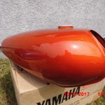 Yamaha RD125 RD200 RD250 Tank Orange 3