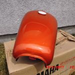 Yamaha RD125 RD200 RD250 Tank Orange 5