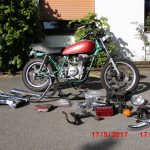Yamaha XS400SE 4G5 Twin Chopper 1