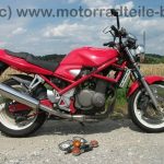 normal Suzuki GSF 400 Bandit GK75B rot Motorschaden 50PS unfallfrei wie GSF GSX GSXR 400 600 750 R F Bandit 1