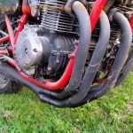 Suzuki GS 550 M KATANA Haensle 4 1 Auspuff M Lenker Extras Marzocchi Neuteile 35