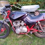 Suzuki GS 550 M KATANA Haensle 4 1 Auspuff M Lenker Extras Marzocchi Neuteile 47
