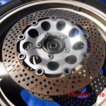 Vorderrad mit Bremsscheibe Suzuki GSX600F Typ GN72B 4