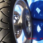 Vorderrad mit Bremsscheibe Suzuki GSX600F Typ GN72B 7