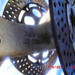 Vorderrad mit Bremsscheibe Suzuki GSX600F Typ GN72B 9