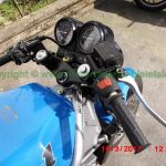 normal Honda CB 1 CB400F NC27 blau Tankdellen Motor Technik wie CBR400RR NC23 NC29 44
