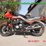 normal Honda CBX750F RC17 rot schwarz Sturz original Auspuff HMMJOE Motor Vergaser Anlasser 1
