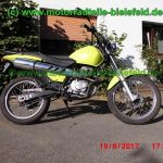 normal Honda CLR125 JD18 gelb Custom Sitzbank 100kmh Teile Ersatzteile parts spares spare parts ricambi repuestos 128
