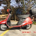 normal Honda NH50 Lead 50 AF01 Oldtimer Roller vintage Scooter wie NH80 Lead 80 HC01 Lead 125 JF01 Mascot Aero 50 80 125 Peugeot SC50L SC80L SX80L 1