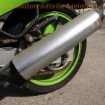 normal Kawasaki ZZR600D ZX600D giftgruen 1992 98PS Ersatzteile spare parts original Verkleidung neue LUCAS Bremsscheiben 116