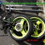 normal Triumph Tiger 900 T400 Super Moto Umbau Gabel Vorderrad Hinterrad Teile Ersatzteile parts spares spare parts ricambi repuestos wie T300 Trident Sprint Daytona Trophy 900 2
