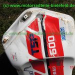 Yamaha XT600Z Tenere 3AJ Teile Ersatzteile spares parts front fender Kotfluegel Schutzblech Tank Kanzel cowling Seitenteil Seitendeckel side cover wie 1VJ 45