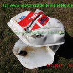 Yamaha XT600Z Tenere 3AJ Teile Ersatzteile spares parts front fender Kotfluegel Schutzblech Tank Kanzel cowling Seitenteil Seitendeckel side cover wie 1VJ 48