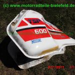Yamaha XT600Z Tenere 3AJ Teile Ersatzteile spares parts front fender Kotfluegel Schutzblech Tank Kanzel cowling Seitenteil Seitendeckel side cover wie 1VJ 51