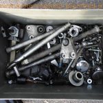 normal Suzuki GSF1200S Bandit WVA9 Motor engine moteur V720 Teile Ersatzteile spares spare parts 89