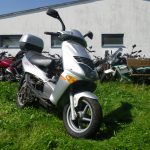 Aprilia Leonardo150 MB00 mit Topcase 26
