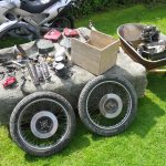 Triumph Tiger 750 Teile spareparts repuestos 1