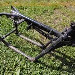 normal BMW R65 Rahmen frame BoT Battle of Twins vorbereitet 1