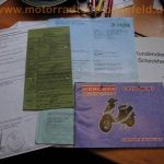 normal HerChee Adly CAT 125 silber blau Roller Scooter GY6 Ersatzteile Teile spares spare parts Gepaecktraeger 39