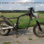 normal Honda CBX 750 F RC17 rolling Chassis 39mm Gabel Rahmen Vorderrad Hinterrad Schwinge Lenker Federbein 1