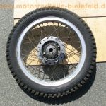 normal Honda CL 250 S MD04 Scrambler Ersatz Teile spares spare parts Hinter Rad rear wheel J 18 x 2 15 DID 2 15 x 18 14