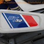 normal Honda CY 50 weiss Ersatzteile Tank Sitzbank Lenker Schalter Heckteil Rahmen mit Brief Papieren Tacho Fender Schutzblech 16