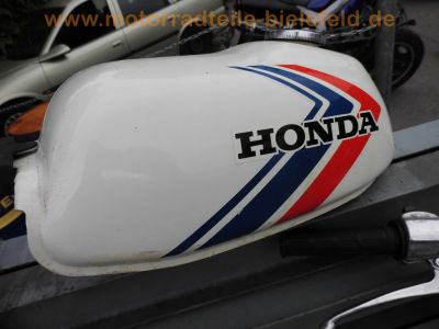 normal Honda CY 50 weiss Ersatzteile Tank Sitzbank Lenker Schalter Heckteil Rahmen mit Brief Papieren Tacho Fender Schutzblech 28