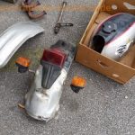 normal Honda XL 250 S teilzerlegt Fred original grau schwarz wie XL 250 500 S R PD02 8