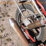 normal Kawasaki KZ200A Z200A blau rot rostig Einzylinder Oldtimer Gepaecktraeger Papiere 15