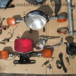 normal Kawasaki KZ 250 A Twin grau blau zerlegt wie Z KZ 400 440 Twin LTD A C H 23