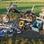 normal Kawasaki VN 15 SE VN 1500 Vulcan rot braun 51 kW VNT50A VNT50B wie Classic Drifter 1