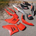 normal MZ 125 SM Street Moto Super Moto Ersatzteile Verkleidung Maske Kanzel Seiteteile Heckteil Fender Schutzblech 2