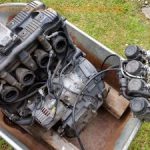 normal Suzuki GSX R 1100 W GU75C Ersatzteile spare parts Motor Vergaser Verkleidung engine fairing wie GSXR 750 1100 W 9