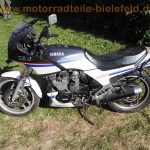 normal Yamaha XJ600 51J grau weiss GIVI Koffertraeger Originalzustand wie 3KN 3KM 5