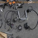 normal Yamaha XV125 Virago 5AJ rot Chopper in Teilen spare parts Ersatzteile wie XV250 3LS 3LW XV535 3BR 2YL 12