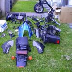 Kawasaki GPZ600R und GPZ900R Restteile 3