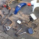 Suzuki RG 80 Gamma Sturz 2