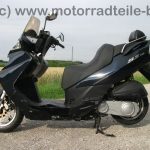 normal Daelim SQ 125 Freewing S2 Typ SZ 125 SA4 Motor SQ125E wie Otello SG 125 FI 1