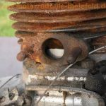 normal Fichtel und Sachs Motor vermutlich 97ccm aus Hercules K101 K102 etc 4