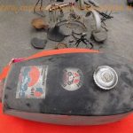normal Hercules Oldtimer Tank chrom grau orange 9