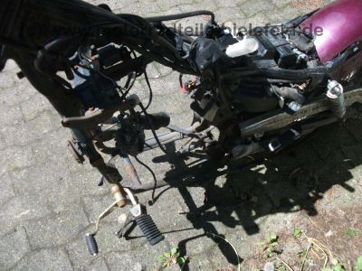 normal SYM Sangyang Husky 125 Chopper weinrot Teile Ersatzteile Restteile 13