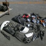 normal Yamaha XJ 550 4V8 weiss Ersatz Teile Motor Heck Buegel wie XJ 400 600 650 750 1