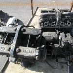 normal Yamaha XJ 550 4V8 weiss Ersatz Teile Motor Heck Buegel wie XJ 400 600 650 750 3