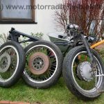 normal Yamaha XS 650 Typ 447 Motor Anlasser Kicker Rahmen Schwinge Vorderrad Hinterrad Bremsen 1